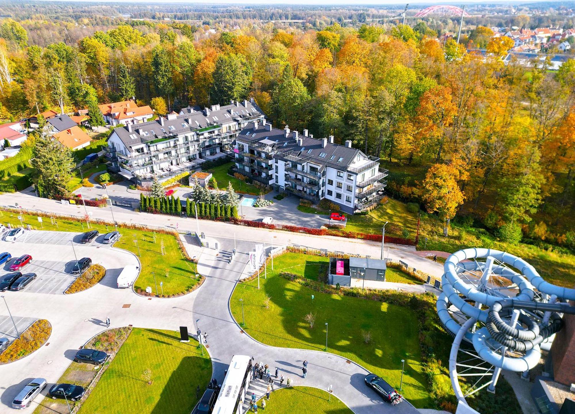 Lake Apart Ostroda - Widok, Przy Plazy, Aquapark, Parking Podziemny, Winda, Netflix Kültér fotó